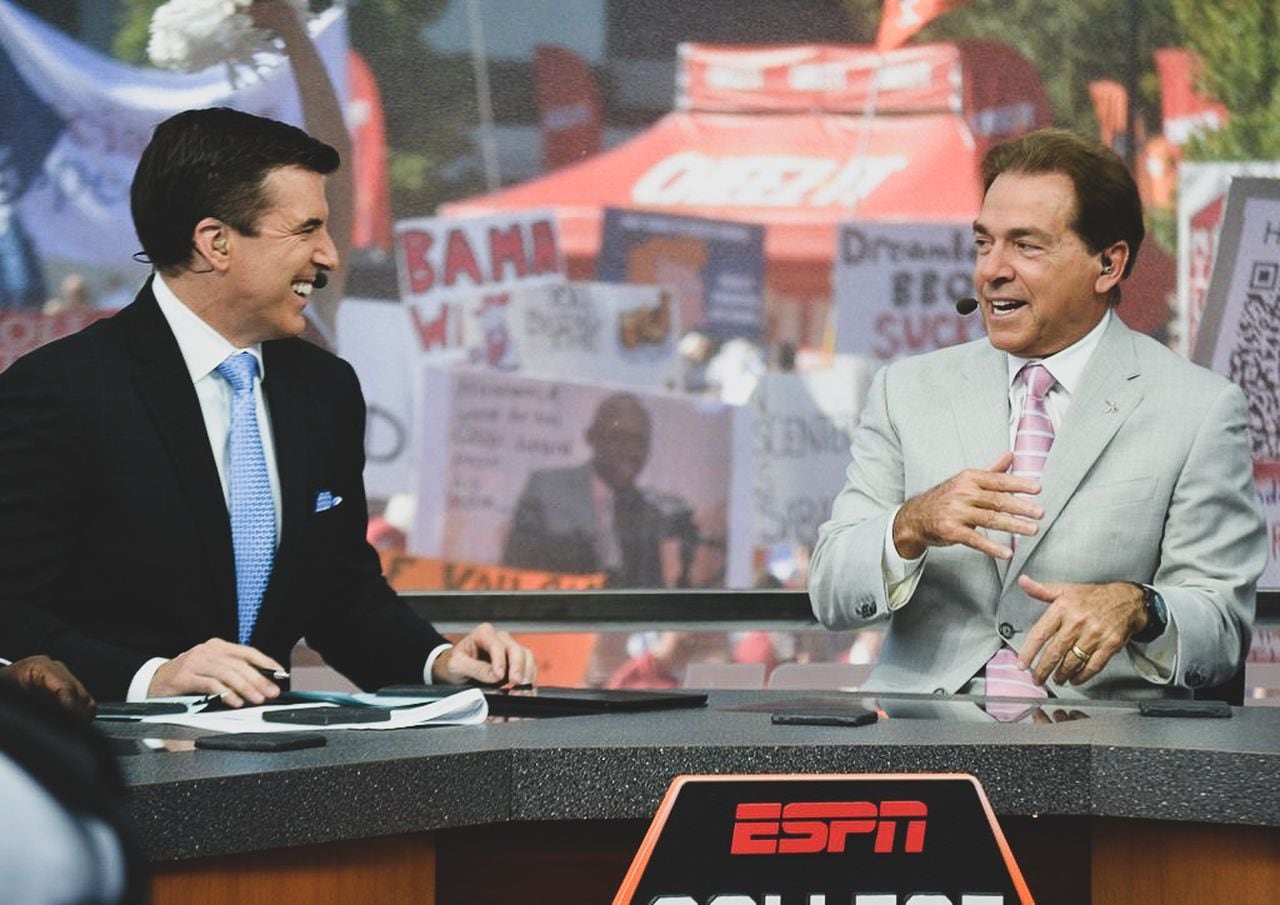 Rece Davis: Nick Saban will âthriveâ on GameDay: âHas a real good sense of humorâ