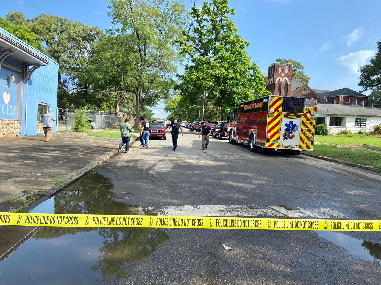 Birmingham Firefighters Shot July 12, 2023