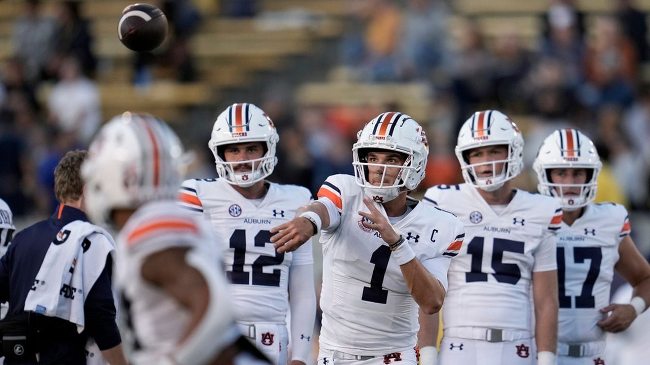 Spring football in Auburn: Notes and quotes on the Tigers’ quarterback room ahead of spring camp