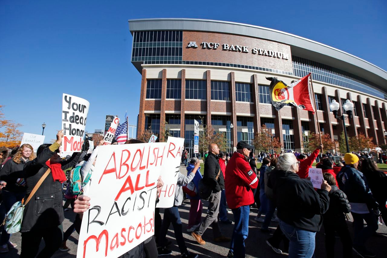 The battle to change Native American logos weighs on, but some communities are reinstating them