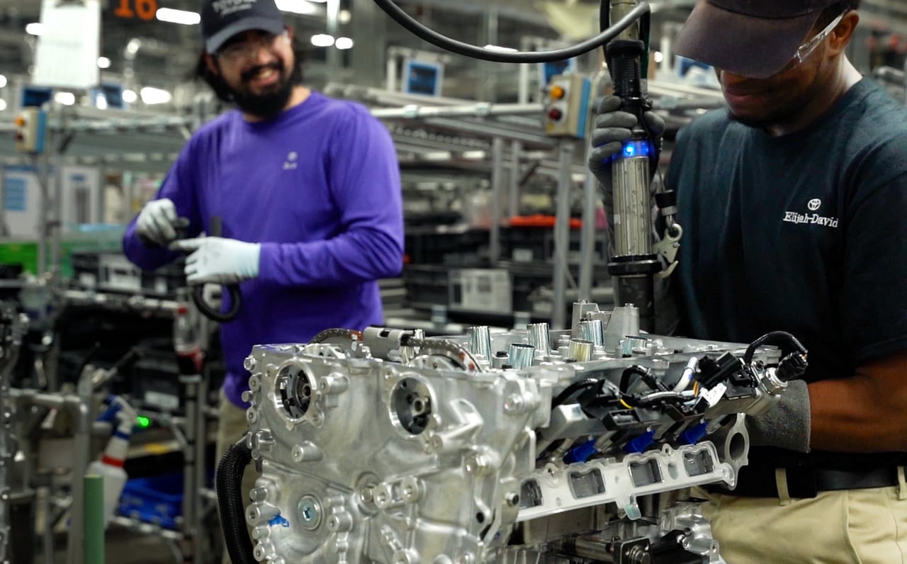 Toyota Alabama begins production on new engine line after $222 million expansion