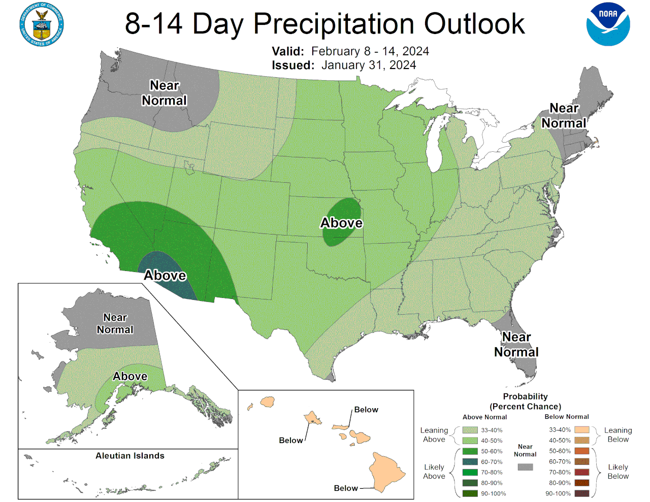 8-14 day precipitation outlook