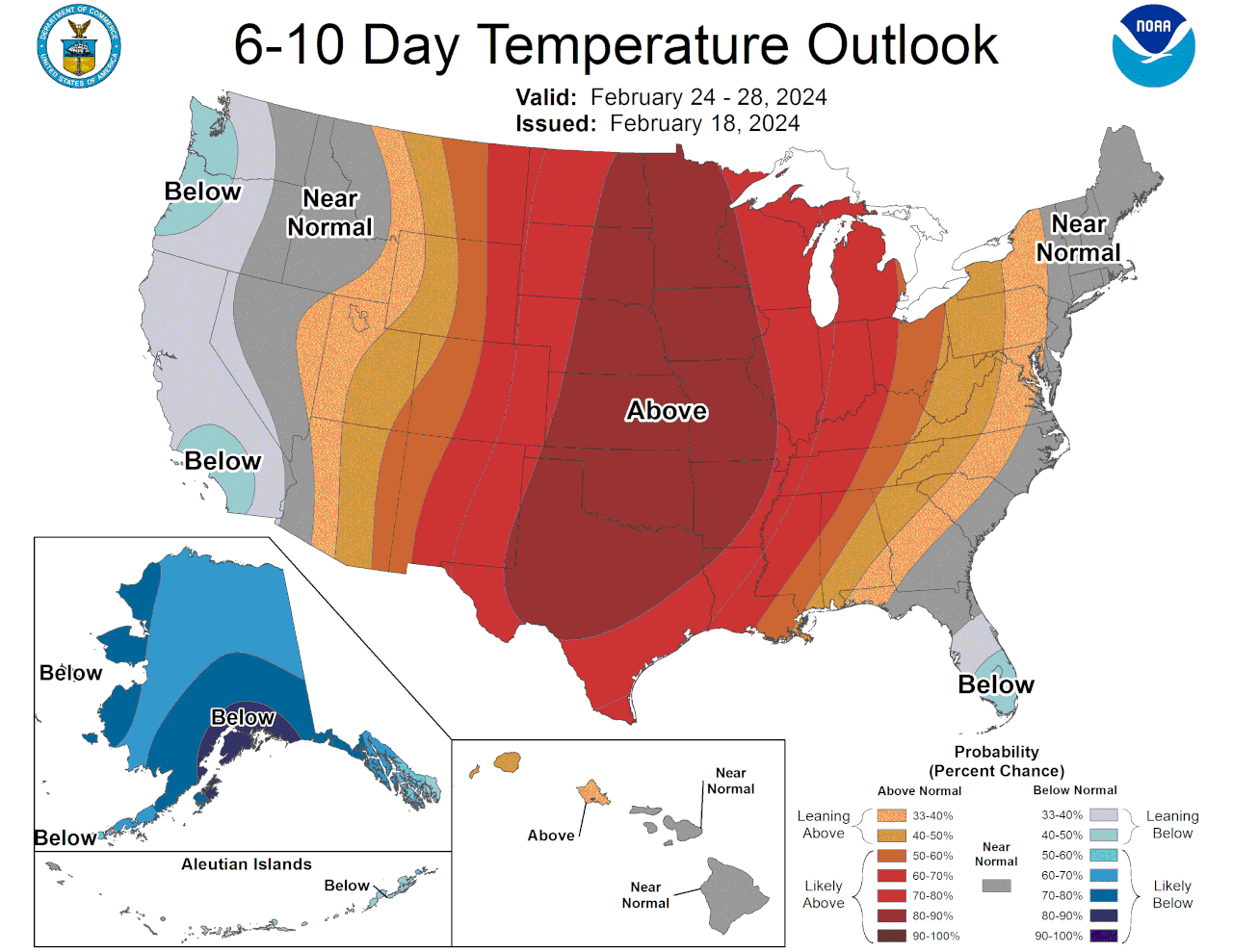 6-10 day temperature outlook