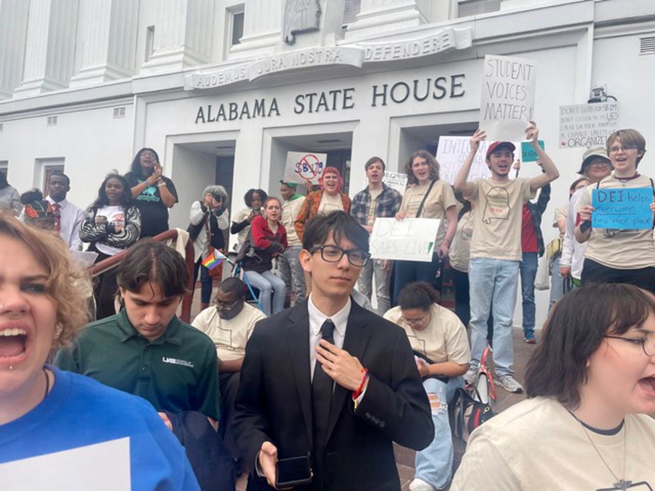 Alabama college students rally against anti-DEI bill: ‘We won’t stand for it’