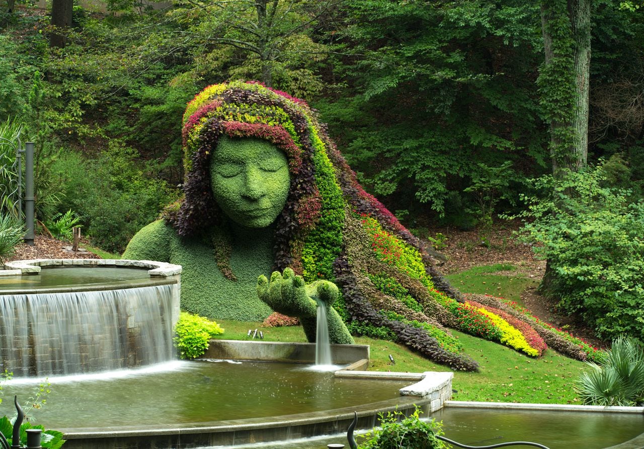 Atlanta Botanical Gardens is home to 25-foot-tall Earth Goddess