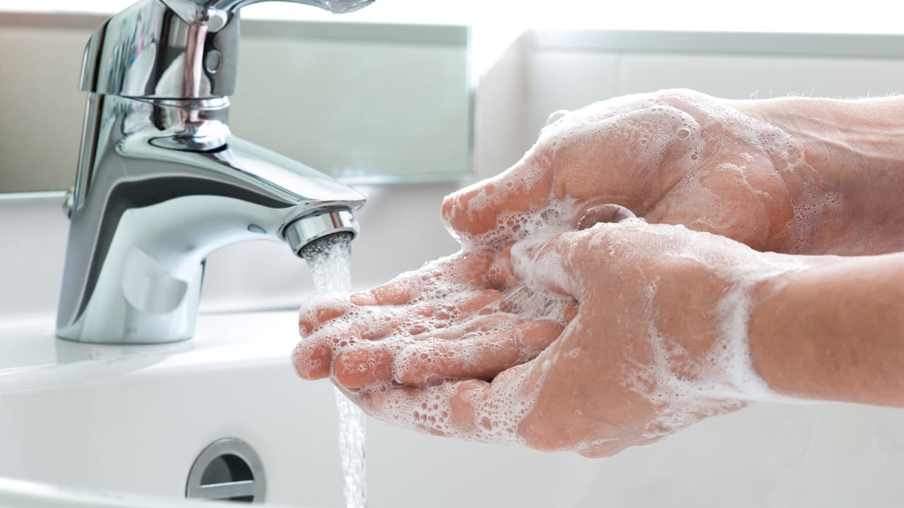 Dear Annie: How can I get people to wash their hands after they use the bathroom?