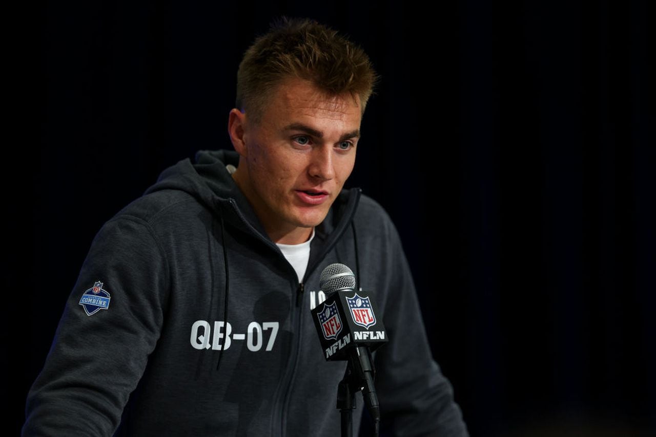 For Bo Nix at the NFL Combine, the pecking order seemed clear