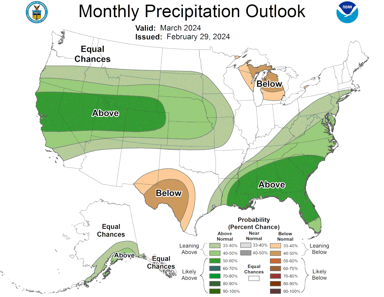 March precipitation outlook