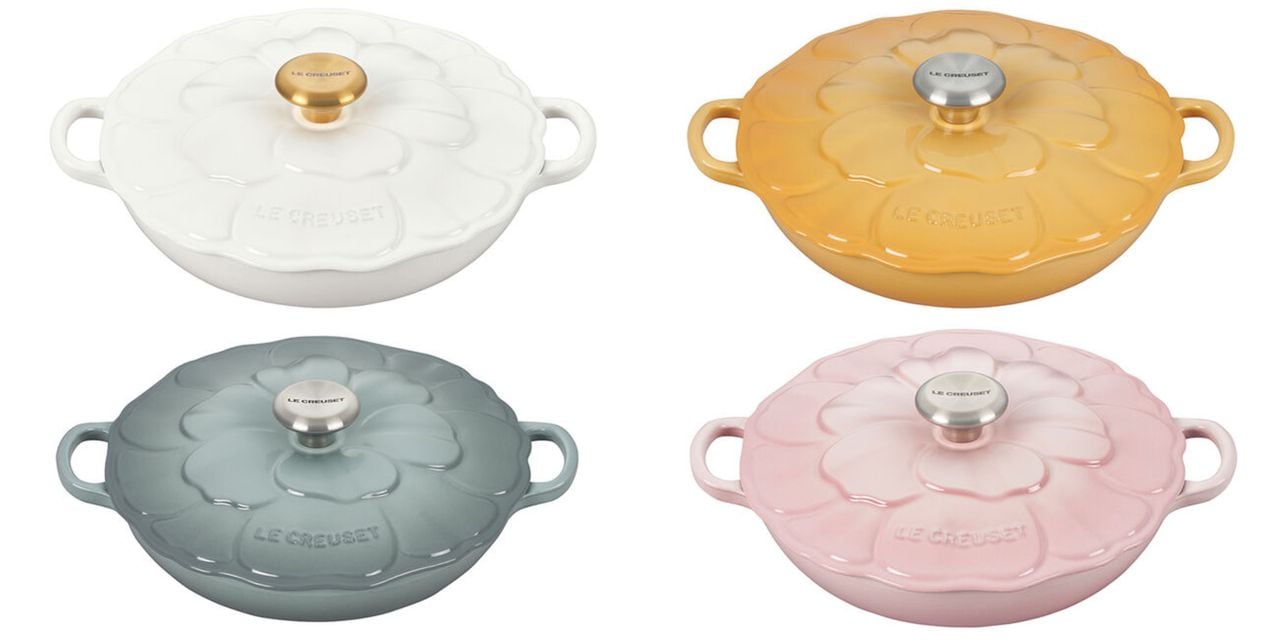 Le Creuset drops stunning new Petal Braiser, where to get yours