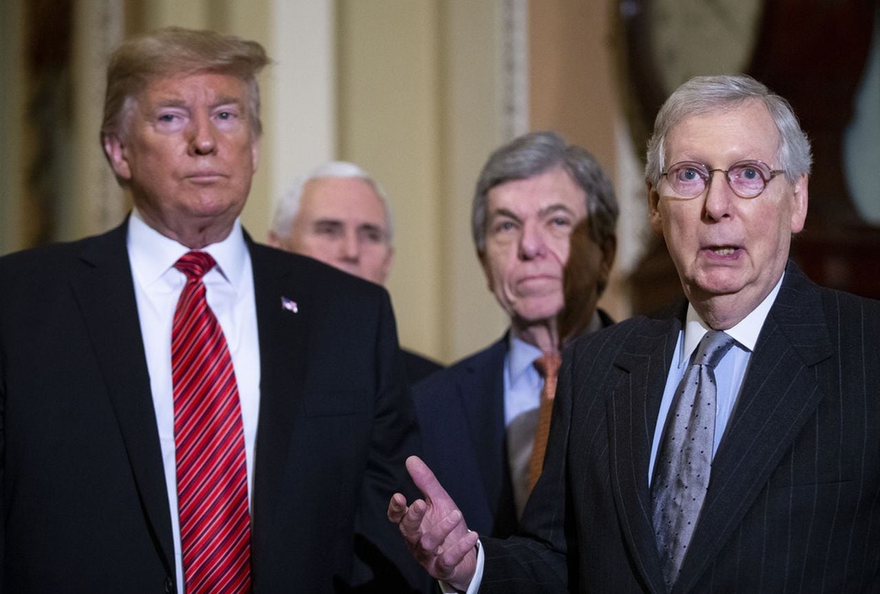 Mitch McConnell endorses Trump, man who called him an ‘Old Crow’