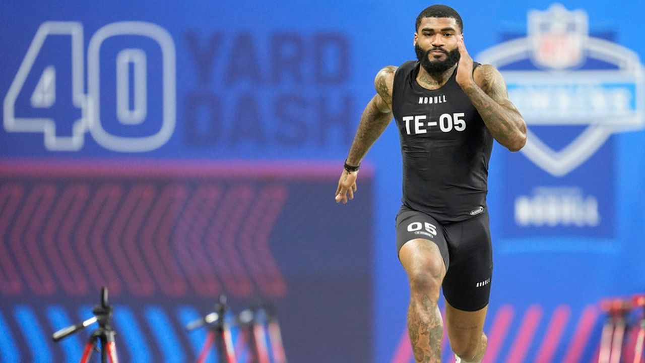 NFL Combine: Which tight end ran fastest on Thursday?