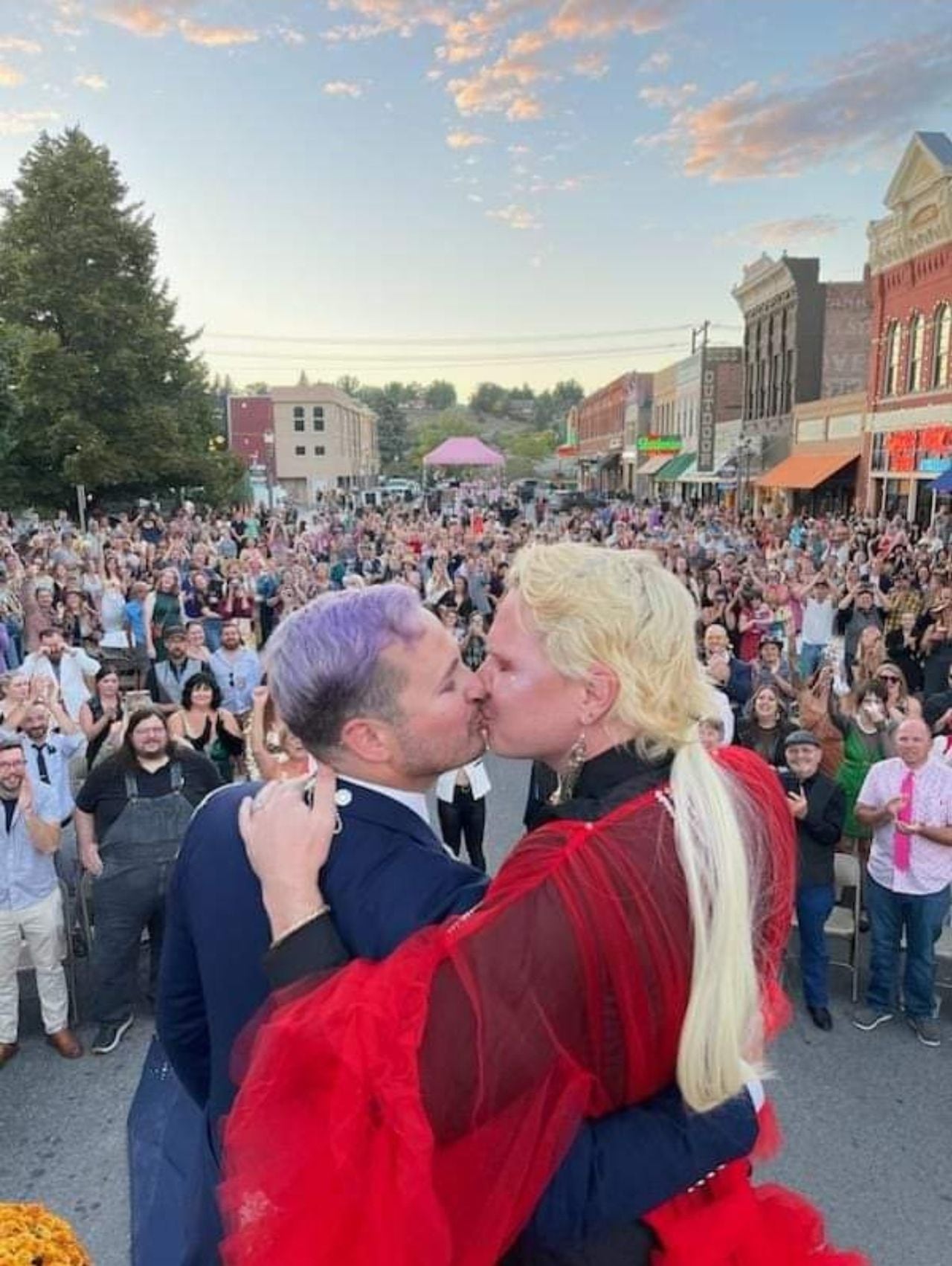 These drag queens got married to protest Montana’s drag ban and their whole town showed up