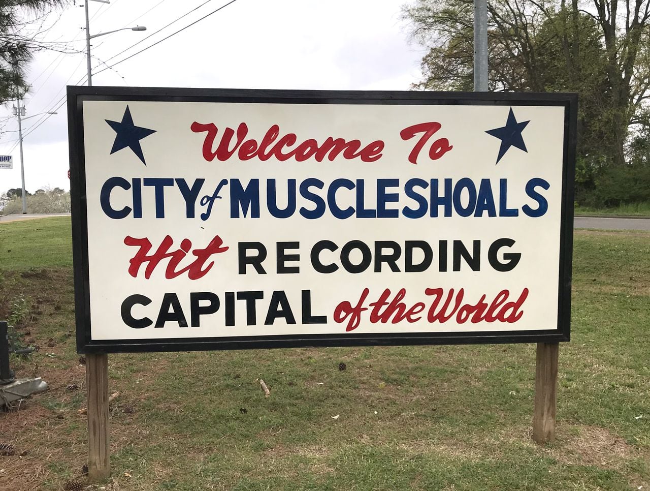 Muscle Shoals sign